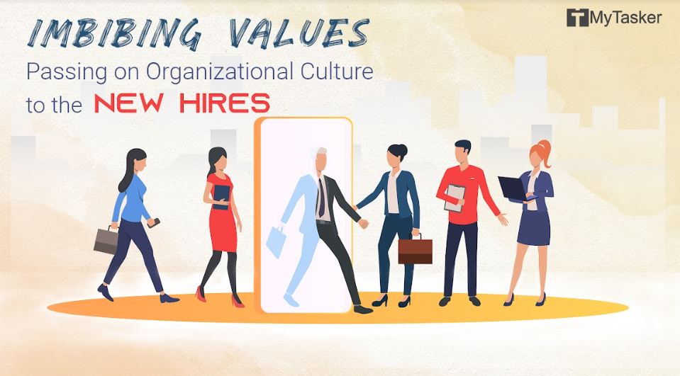 imbibing values passing on organizational values to the new hires
